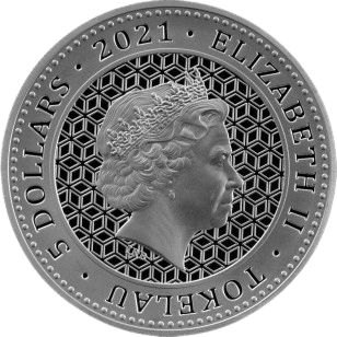1 oz Bull and Bear sølvmønt - 31,1 gr rent sølv investerings mønt - køb sølv hos Vitus