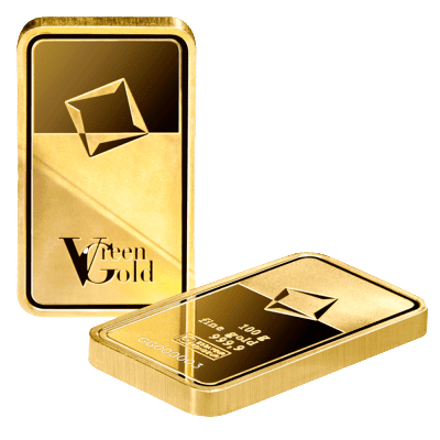 100 gr.- green gold valcambi guldbarre - Køb guldbarrer og guldmønter hos Vitus Guld - bedste guldpriser