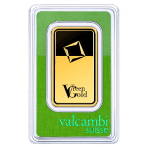 100 gr.- green gold valcambi guldbarre - Køb guldbarrer og guldmønter hos Vitus Guld - bedste guldpriser