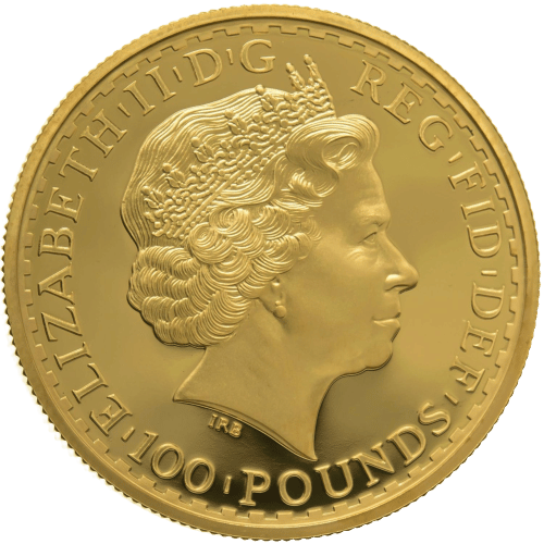 Britannia Guldmønt 1 oz år 2010 - køb guldmønter hos Vitus Guld til bedste guldpris