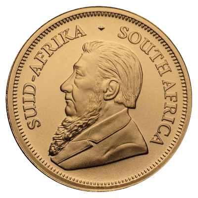 Krugerrand år 2023 - en fjerdedel ounce - 7,775 gr guld- køb guldmønter hos Vitus Guld til bedste guldpriser