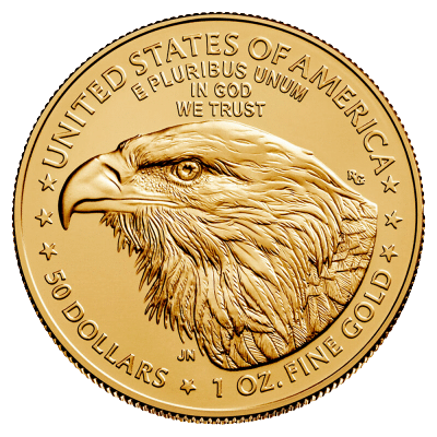 1 oz American Gold eagle år 2022 - tidlig. årgang - køb dine guldmønter i dag hos Vitus Guld - Danmarks bedste guldpriser