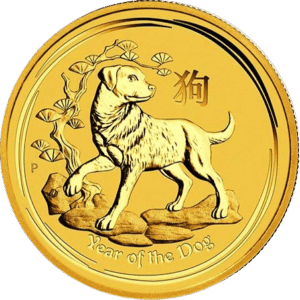 Year of the Dog 2018 ½ Oz guldmønt - køb guldbarrer og guldmønter til bedste guldpriser i Danmark. Køb guld online i dag