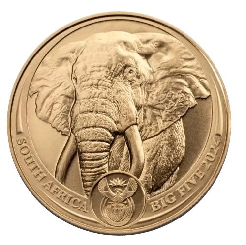 Big 5 guldmønt år 2024 - Køb guldmønter hos Vitus Guld online til bedste guldpriser