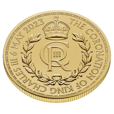1 oz guldmønt - kroningen af Kong Charles III - 31,1 gr finguld - køb guldmønter til bedste guldpris online