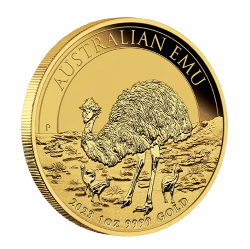 Australsk Emu guldmønt 2023 - køb guldmønter Vitus Guld til beddste guldpris