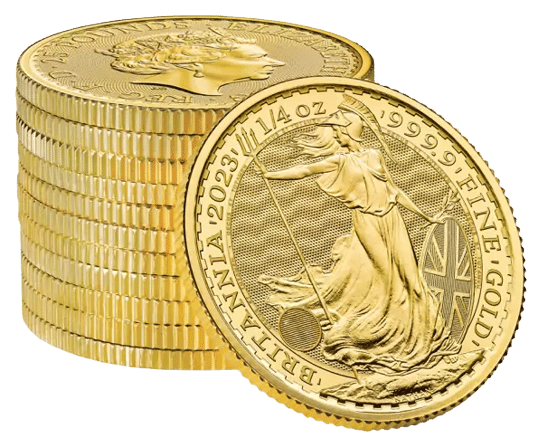 Guldmønt Britannia 7,775 gr - køb guldmønter til bedste guldpriser online i DK