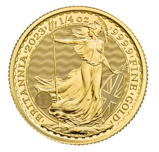 Guldmønt Britannia 7,775 gr - køb guldmønter til bedste guldpriser online