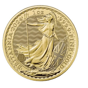 Britannia Guldmønt 1 oz-31,1 gr år 2024 - køb guldmønter online fra Vitus Guld til bedste guldpris
