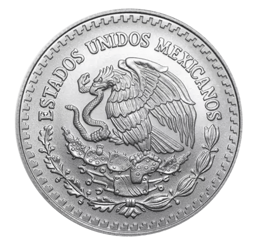 Mexican Libertad sølvmønt år 2023 - halv oz 999 ‰, 15,55 gr. Finsølv - Mexico - køb sølvmønter hos Vitus Guld