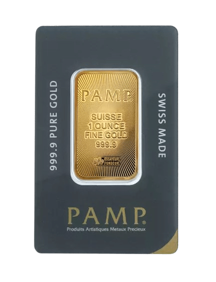 1 oz pamp suisse - flot guldbarre til Danmarks bedste guldpriser i dag - køb guld online i dag