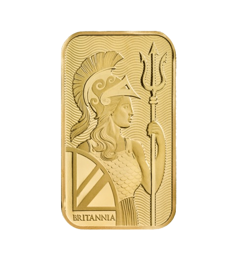 1 oz britannia guldbarre - 31,1 gr findguld - køb guld online til bedste guldpris