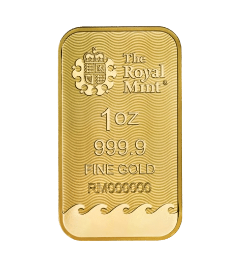 1 oz britannia guldbarre - 31,1 gr findguld - køb guld online til bedste guldpriser