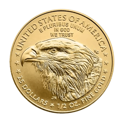 American Gold Eagle 1/2 oz 2024 - Køb dit guld online hos danmarks bedste guldhandler til de bedste priser.
