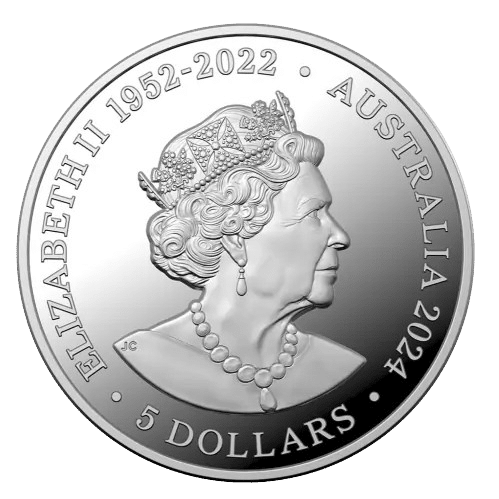 Koala sølvmønt år 2024 - 1 oz - 31,1 gr sølvmønt - køb online til bedste sølvpriser i dag