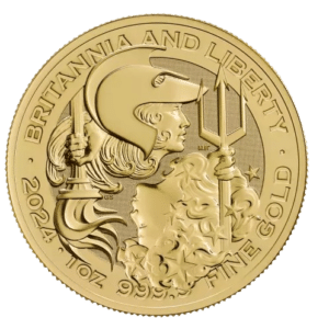 Britannia & Liberty guldmønt- 1 oz-31,1 gr - køb guldmønter til bedste guldpriser online - 100 britiske pund