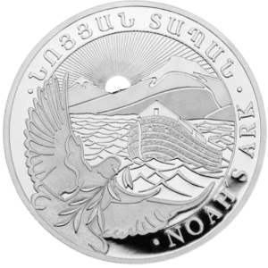 Noah's Ark sølvmønt - Invester i sølv i dag. Køb sølvmønter online på Vitus Guld's Webshop. Sølvmønter sælges til bedste sølvpris på markedet.