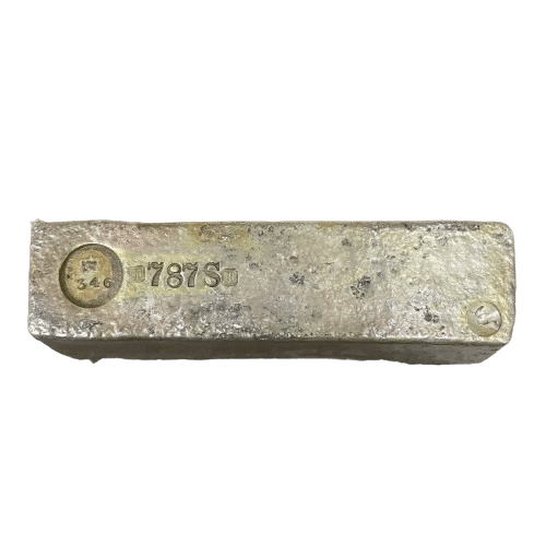 2447,87 gr. Unik Rustik Sølvbarre 787 ‰ - År 1980 (Nr. 3) - Køb sølvbarre online hos Vitus Guld i dag.