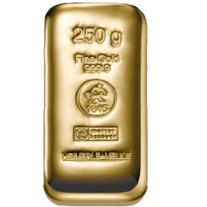 250 gr. guldbarre fra Vitus Guld - Køb guld og sølv til bedste guldpris