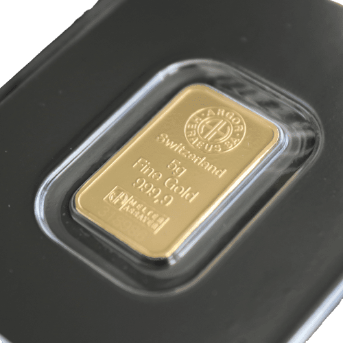 5 gr. guldbarre Argor Heareus - Køb guld og sølv fra Vitus Guld - Danmarks Førende guld og sølv forhandler