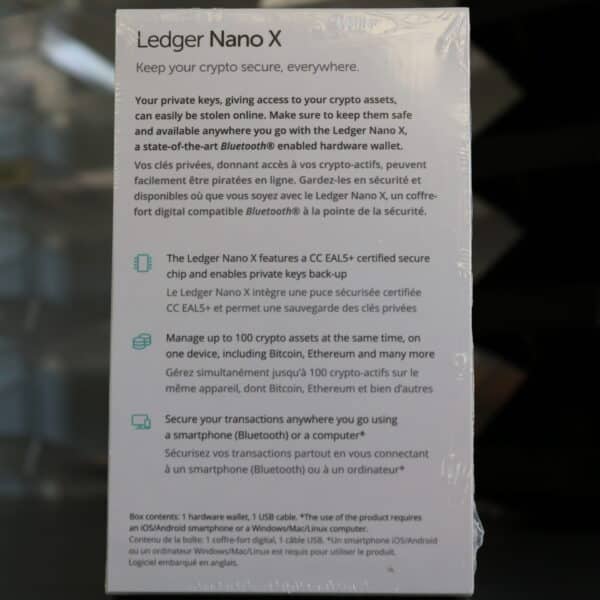 Ledger Nano X hos Vitus Guld - opbevaring af krypto valuta