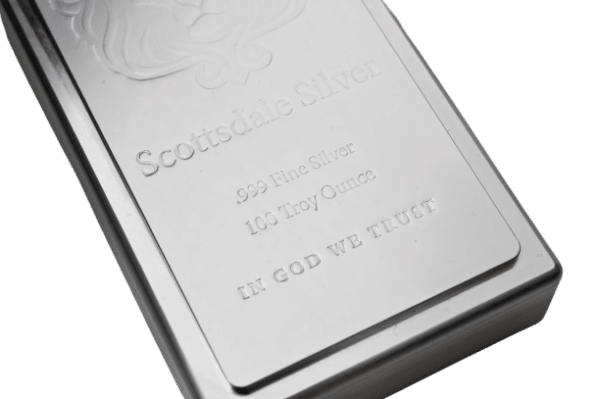 100 oz - 3110 gr. silver king stacker - Vitus Guld forhandler sølvbarre og guldbarrer