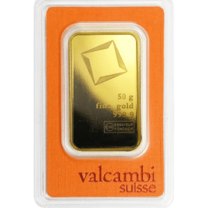 50 gram. valcambi guldbarre - Køb guld hos Vitus Guld - Danmarks bedste guldpriser