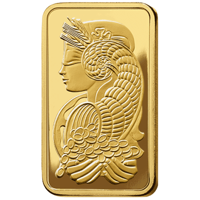 1 oz - 31,1 gr. guldbarre fra PAMP schweiz - køb dine guldmønter og guldbarrer hos Vitus Guld til laveste guldpriser