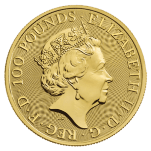 1 oz Tudor Lion Beast Guldmønt 31,1 gr - Køb guldmønter og guldbarrer til bedste guldpriser