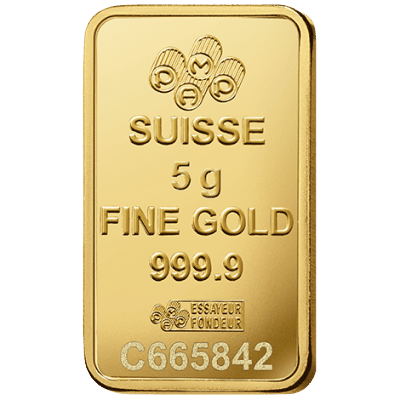 5 gr Guldbarre fra PAMP Schweiz - køb guldbarre og guldmønter hos Vitus Guld - Danmarks bedste guldpriser