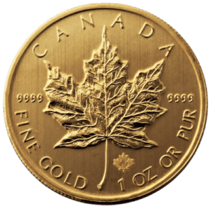 Canadian maple leaf 2014 - køb guldmønter hos Vitus Guld bedste guldpriser