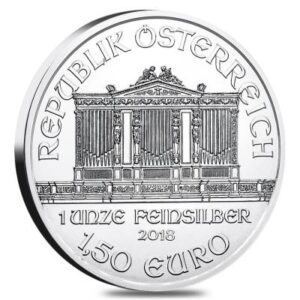 Philharmonic sølvmønt 2018 - køb sølvmønter og sølvbarrer hos Vitus Guld- bedste sølvpriser