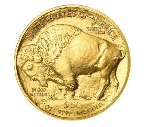 American Buffalo 1 oz 999,9 ‰, 31,1 gr. 24 karat - År 2021