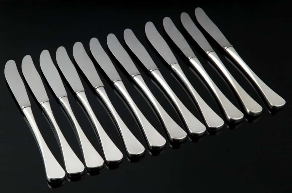 sølvknive patricia - Vitus Guld køber dit sølvbestik og dine sølv knive til bedste sølvpris på markedet.