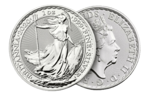 Britannia sølvmønt 2020 - køb sølv online til bedste sølvpris, invester i sølvmønter - investeringssølv