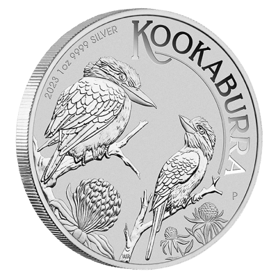Kookaburra 1 Oz sølvmønt 2023. Køb investeringssølv til Danmarks bedste sølvpris hos Vitus Guld.