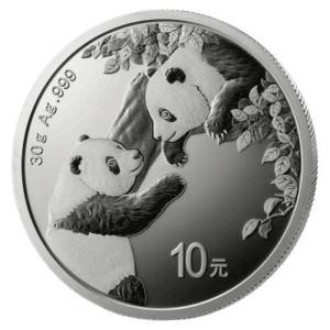 Kinesisk Sølv Panda år 2023 - køb sølvmønter hos Vitus Guld til markedets bedste sølvpriser