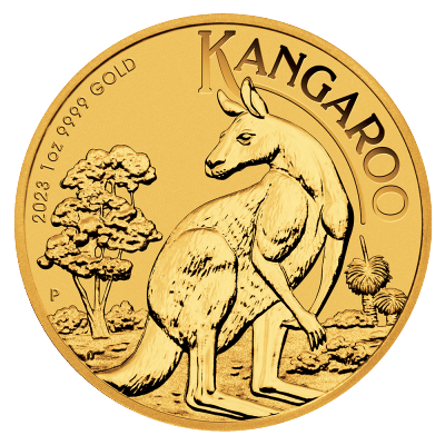 1 oz kangaroo år 2023 guldmønt - køb guldmønter til bedste guldpris i Danmark i dag