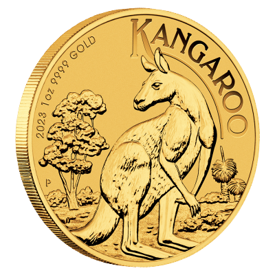 1 oz kangaroo år 2023 guldmønt - køb guldmønter til bedste guldpris i Danmark