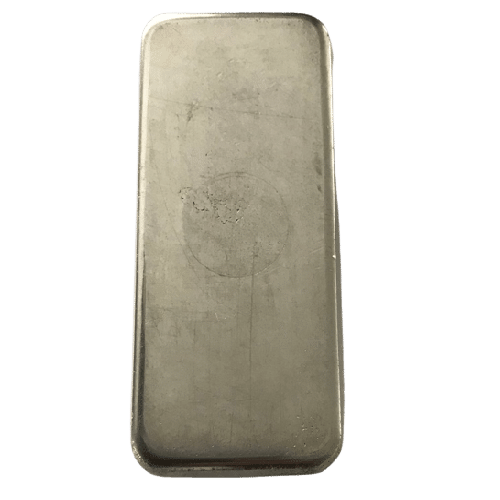 1000 gr. Støbt Sølvbarre 999 ‰, Argor S.A. Chiasso - Sælges til landets bedste sølvpris