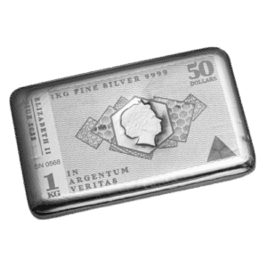$50 Niue Sølvbarre - coinbar -mønt sølv barre - køb sølv til bedste sølvpriser i dag online.