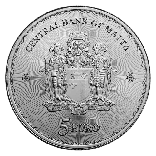 Malteserkors - Maltese Cross år 2023 - 1 oz finsølv - køb sølvmønter til bedste sølvpris hos Vitus Guld