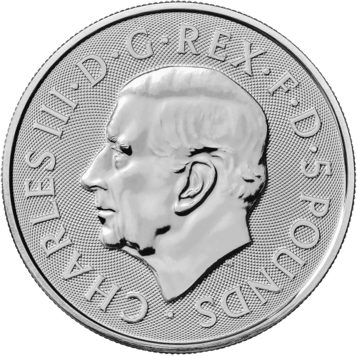 Bull of Clarence - Tudor Beast - Sølvmønt - 2 oz 999 ‰, 62,2 gr. Finsølv. køb sølvmønter til bedste sølvpris i Danmark