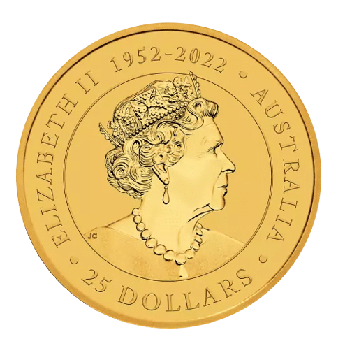 en fjerde del oz - 7,775 gram 24 karat - køb guldmønter til bedste guldpriser online