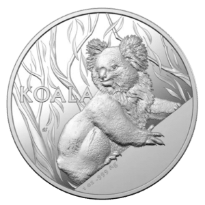 Koala sølvmønt år 2024 - 1 oz - 31,1 gr sølvmønt - køb online til bedste sølvpriser nu