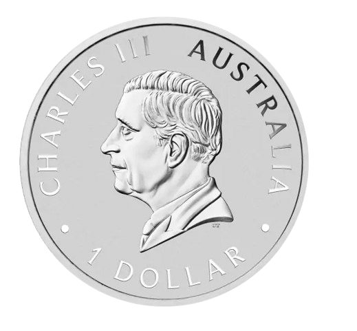 Kookaburra 1 oz - 31,1 gr sølvmønt år 2024 - Australske sølvmønter online