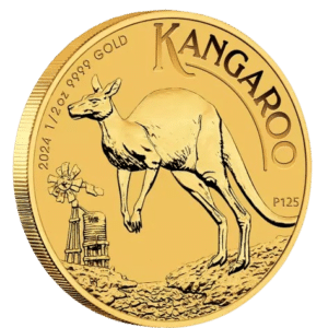 Kangaroo halv oz Guldmønt - 15,55 gr rent guld - køb guldmønter online til bedste guldpris