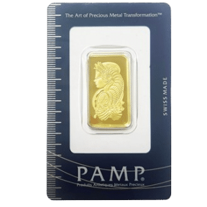 Cirkuleret Pamp guldbarre 1-2 oz 15,55 gr. Køb cirkulerede guldbarre online hos Vitus Guld.(3)