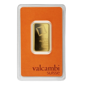 1/2 oz guldbarre fra Valcambi. Køb guldbarre online hos Vitus Guld i dag til markedets bedste priser.