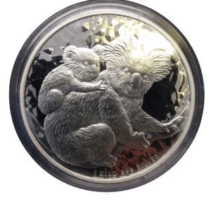 Koala Sølvmønt år 2008 - 1000 gr 999 ‰, 1 kg Finsølv - Køb dit sølv hos vitus Guld